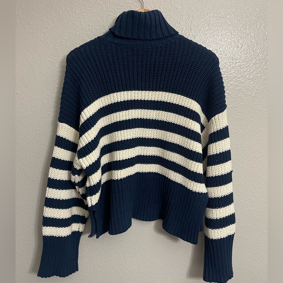 Madewell Wide Rib Turtleneck Sweater - Picture 4 of 12